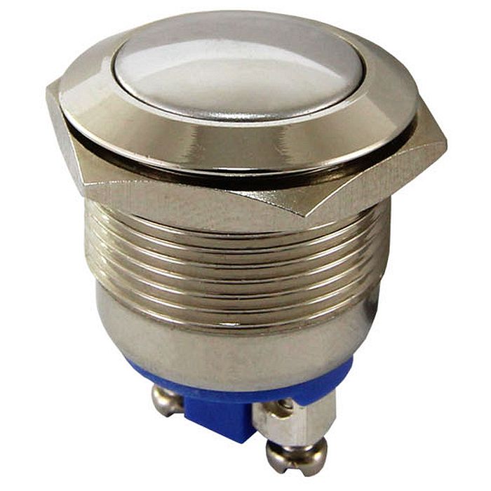 

Кнопка YL213-05 металлическая 1з TDM {SQ0704-0084}, Серый