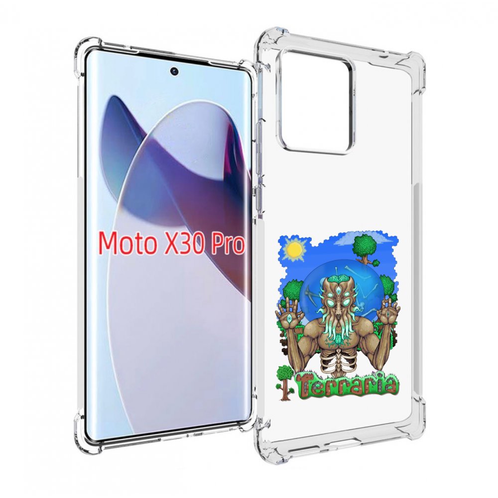 

Чехол MyPads Террария для Motorola Moto X30 Pro, Прозрачный, Tocco