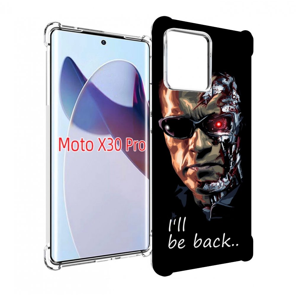 

Чехол MyPads Терминатор для Motorola Moto X30 Pro, Прозрачный, Tocco