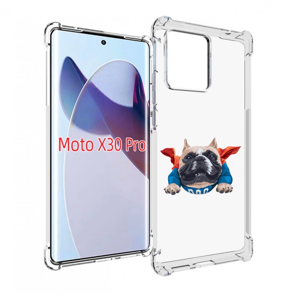 

Чехол MyPads Супер-Дог для Motorola Moto X30 Pro, Прозрачный, Tocco