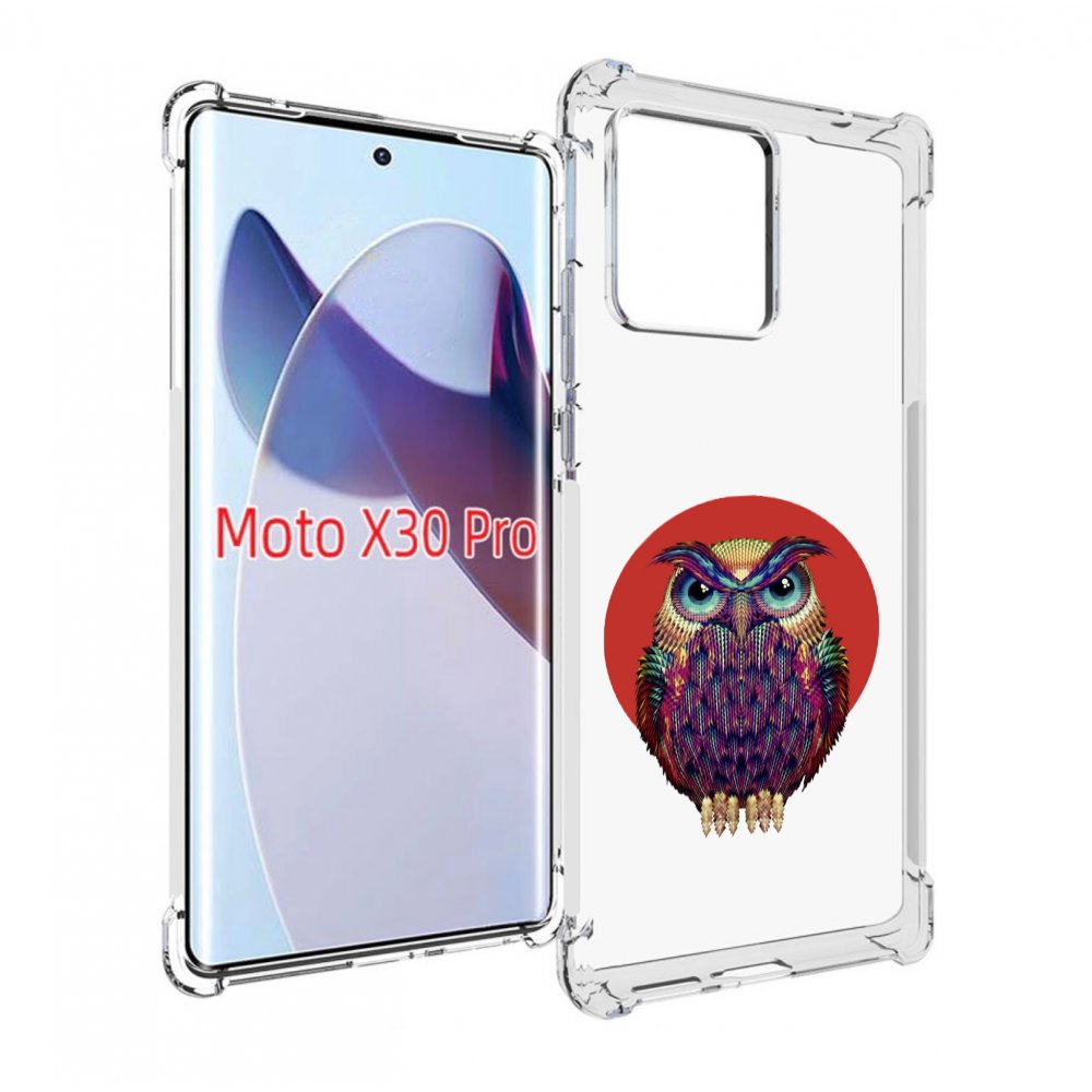 

Чехол MyPads Сова 3 для Motorola Moto X30 Pro, Прозрачный, Tocco