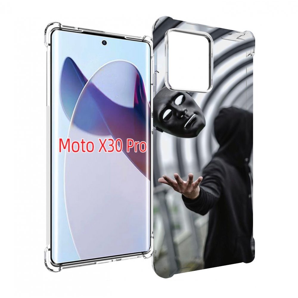 

Чехол MyPads Сними-маску для Motorola Moto X30 Pro, Прозрачный, Tocco