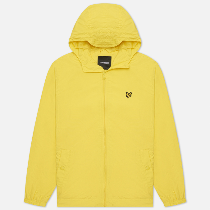 фото Спортивная ветровка мужская lyle & scott jk464v желтая xl lyle&scott