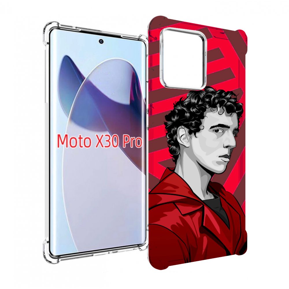 

Чехол MyPads Рио-бумажный-дом для Motorola Moto X30 Pro, Прозрачный, Tocco