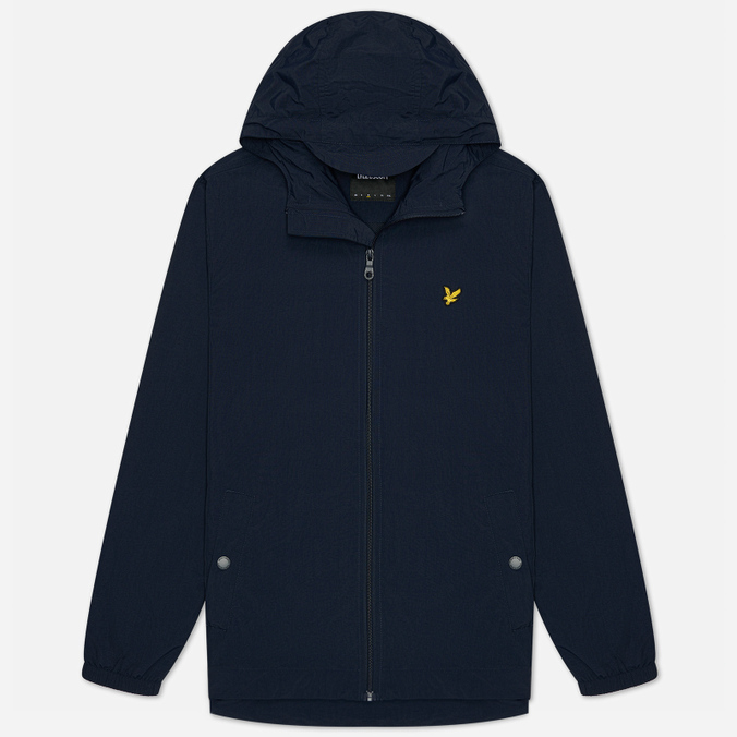 фото Спортивная ветровка мужская lyle & scott jk464v синяя m lyle&scott