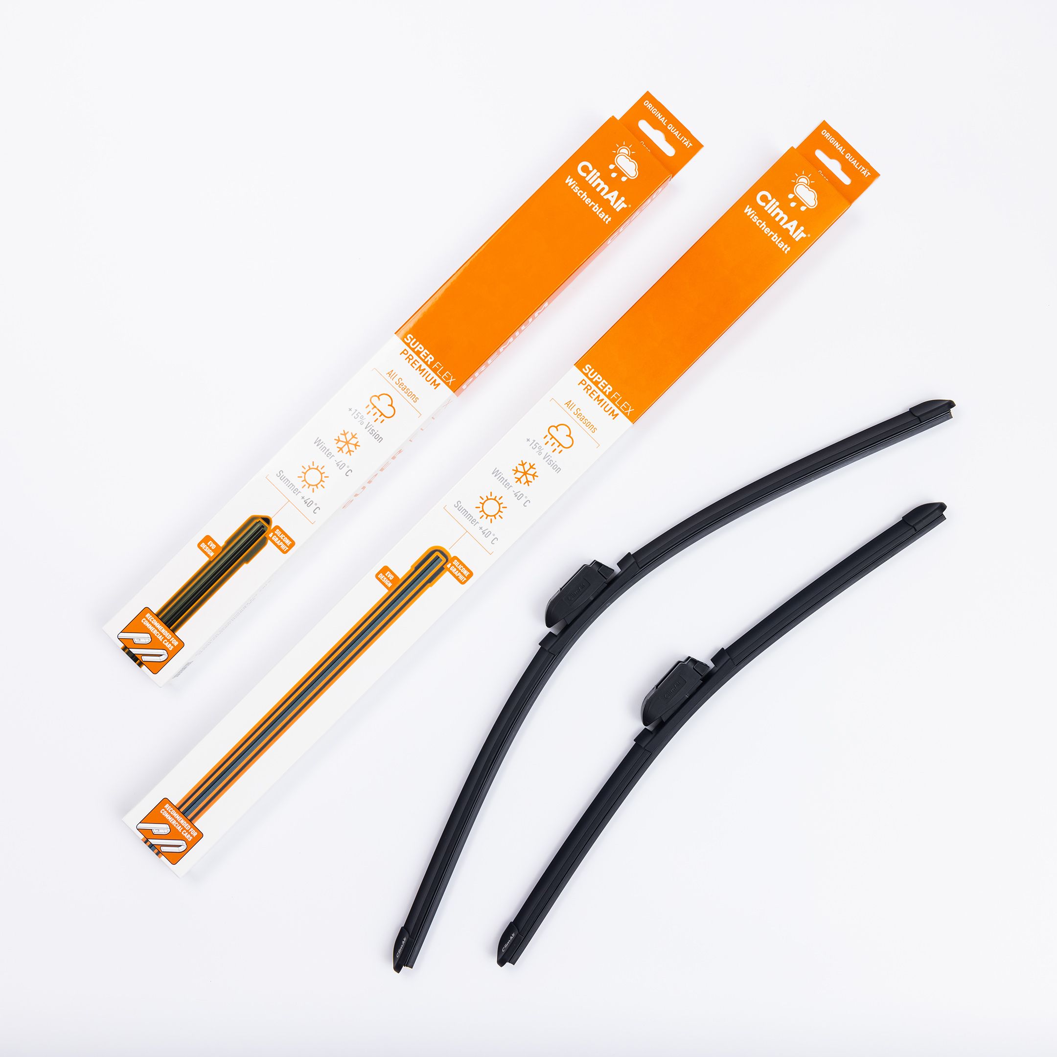 

Комплект бескаркасных щеток стеклоочистителя ClimAir Super Flex CC700/700, CC_70_70