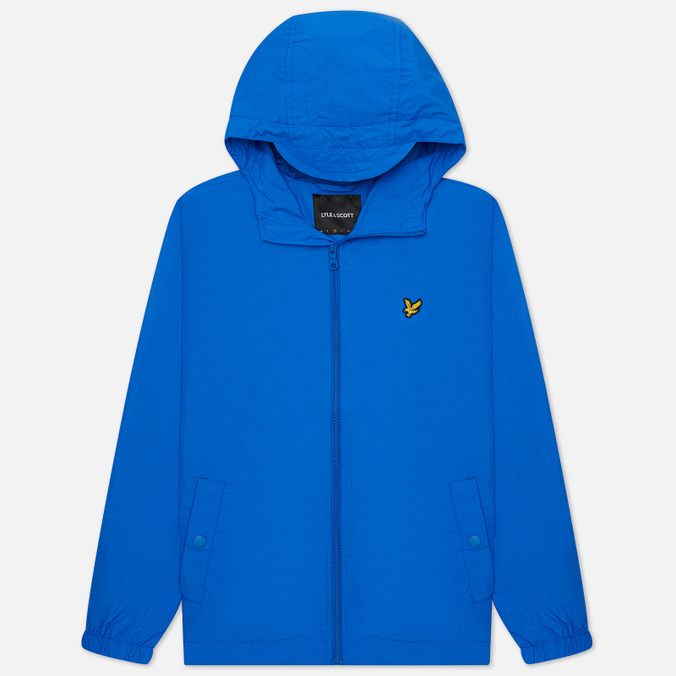 фото Спортивная ветровка мужская lyle & scott jk464v синяя l lyle&scott