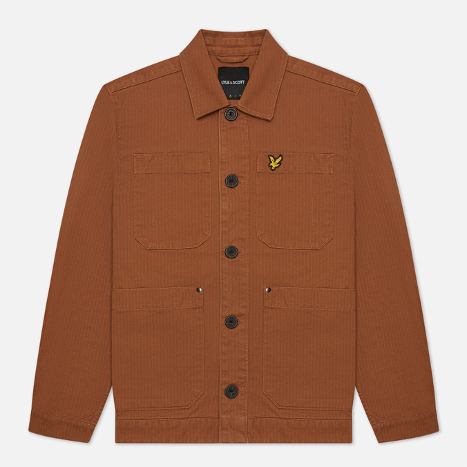 

Куртка мужская Lyle & Scott JK1414V коричневая L, JK1414V