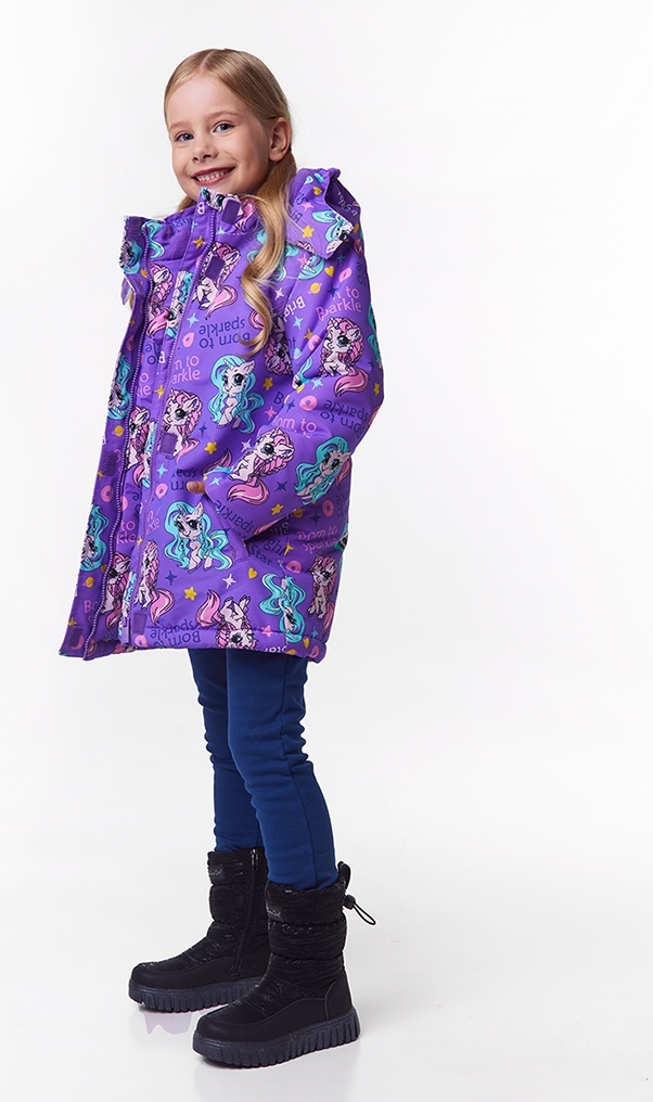 

Куртка детская Kari Kids AW24C694, фиолетовый, 116, 236882