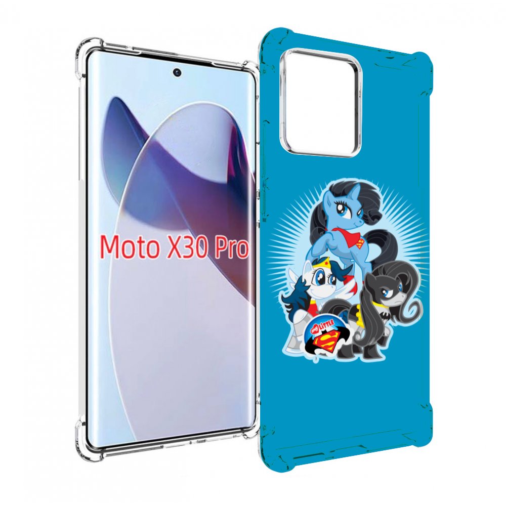 

Чехол MyPads Пони-литл для Motorola Moto X30 Pro, Прозрачный, Tocco