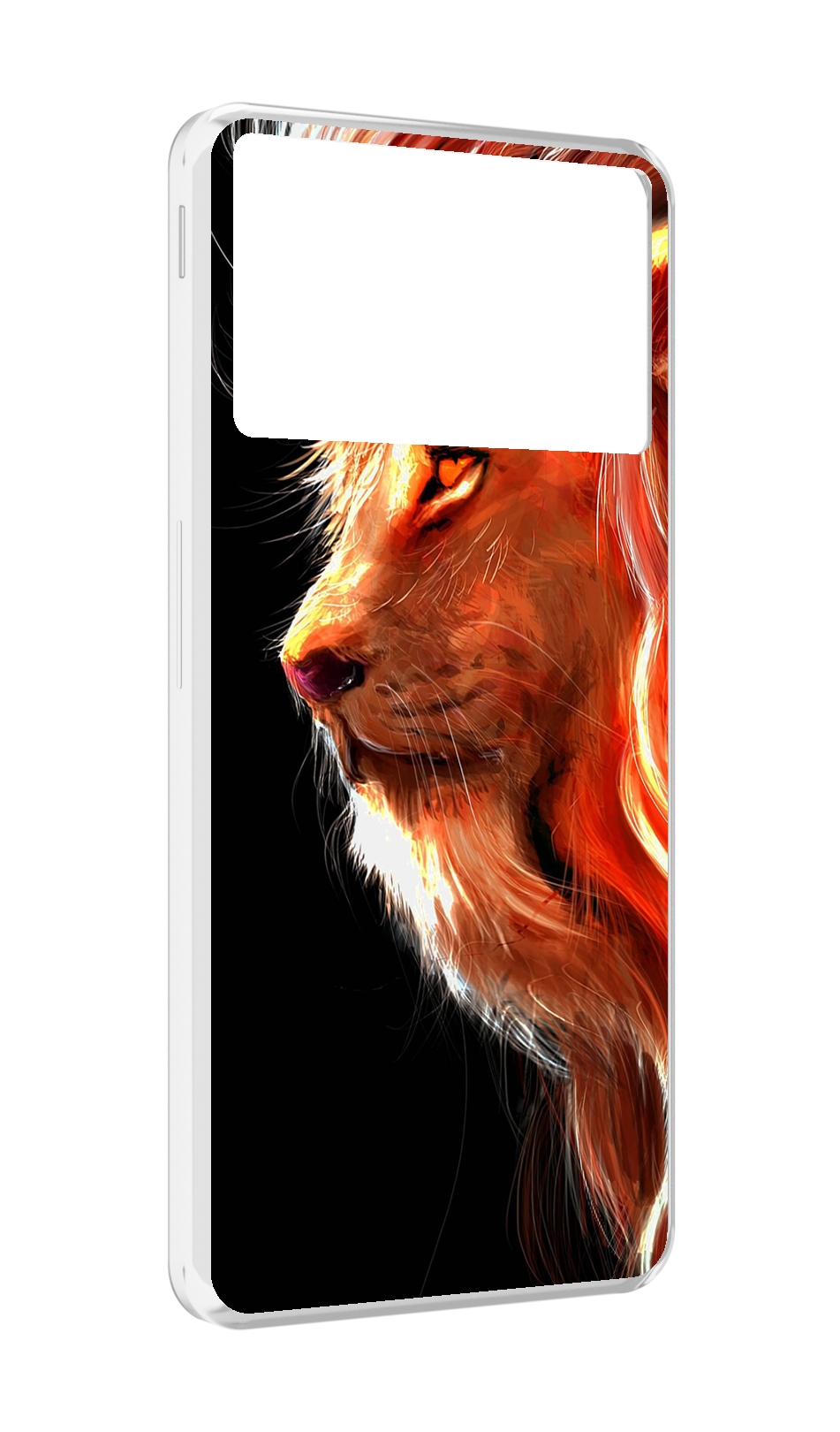 

Чехол MyPads Арт-рисунок-льва мужской для ZTE Nubia Z40S Pro, Прозрачный, Tocco