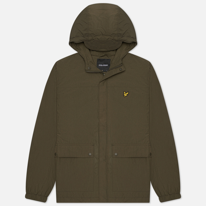 фото Ветровка мужская lyle & scott jk1410v хаки s lyle&scott