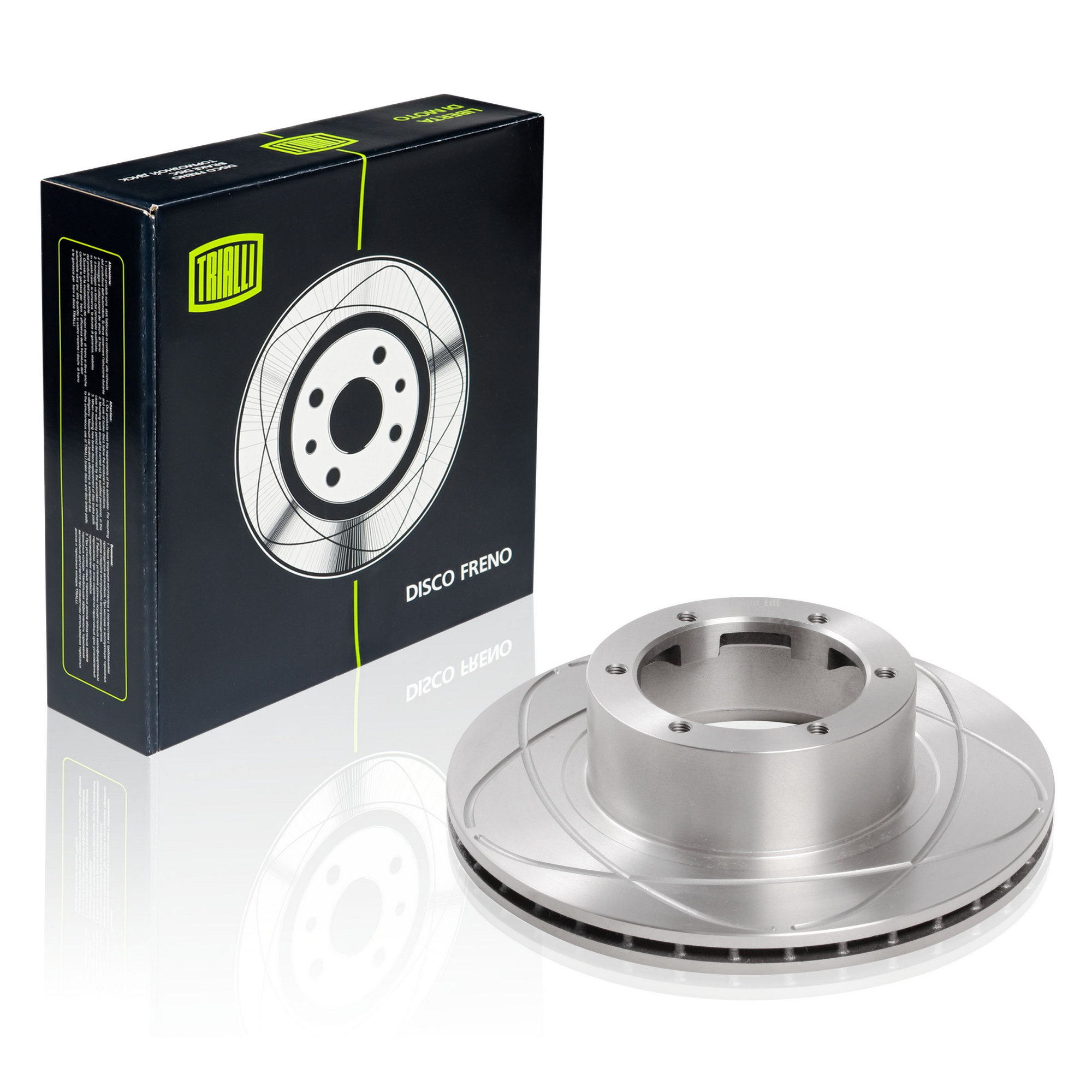 

Диск тормозной передний ГАЗ 3302 с TRIALLI DF 345