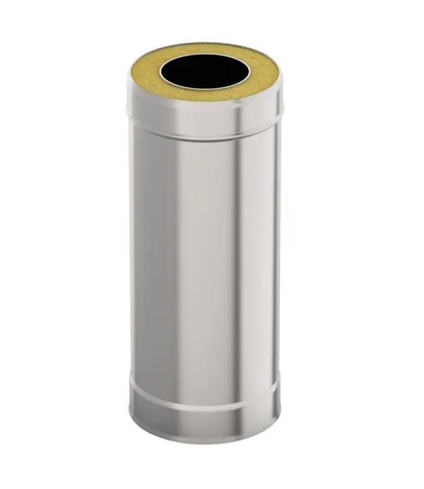 

Сэндвич-труба 1,0м, ф 150х220, AISI 439/439, 1,0мм/0,5мм, (К)