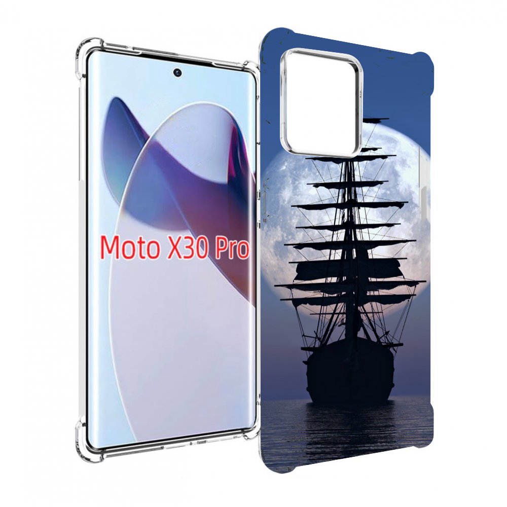 

Чехол MyPads Парус-в-море для Motorola Moto X30 Pro, Прозрачный, Tocco