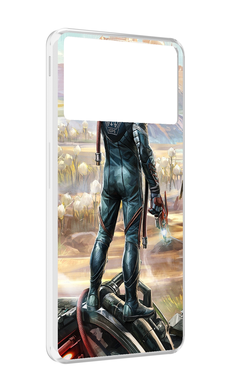 

Чехол MyPads the-outer-worlds для ZTE Nubia Z40S Pro, Прозрачный, Tocco
