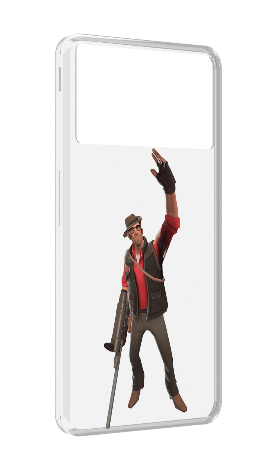 

Чехол MyPads team-fortress-2 для ZTE Nubia Z40S Pro, Прозрачный, Tocco