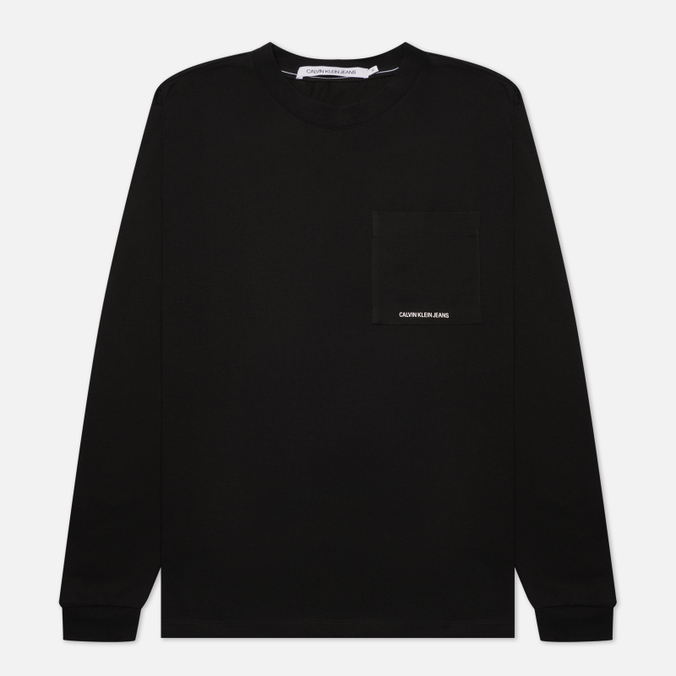

Лонгслив мужской Calvin Klein Jeans J30J319106 черный L, J30J319106