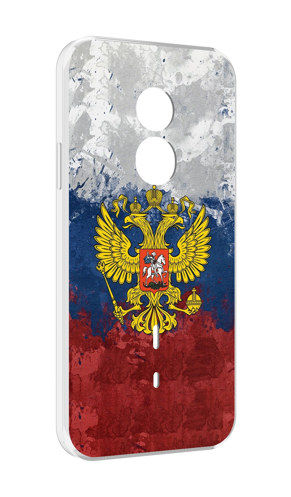 

Чехол MyPads герб-России для Doogee S51, Прозрачный, Tocco