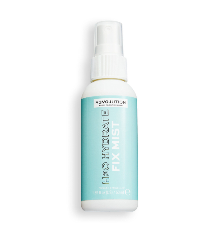 Спрей для фиксации макияжа Relove by Revolution H2O Hydrate Fix Mist, 50 мл relove revolution база праймер под макияж увлажняющая h2o hydrate primer для сухой кожи лица