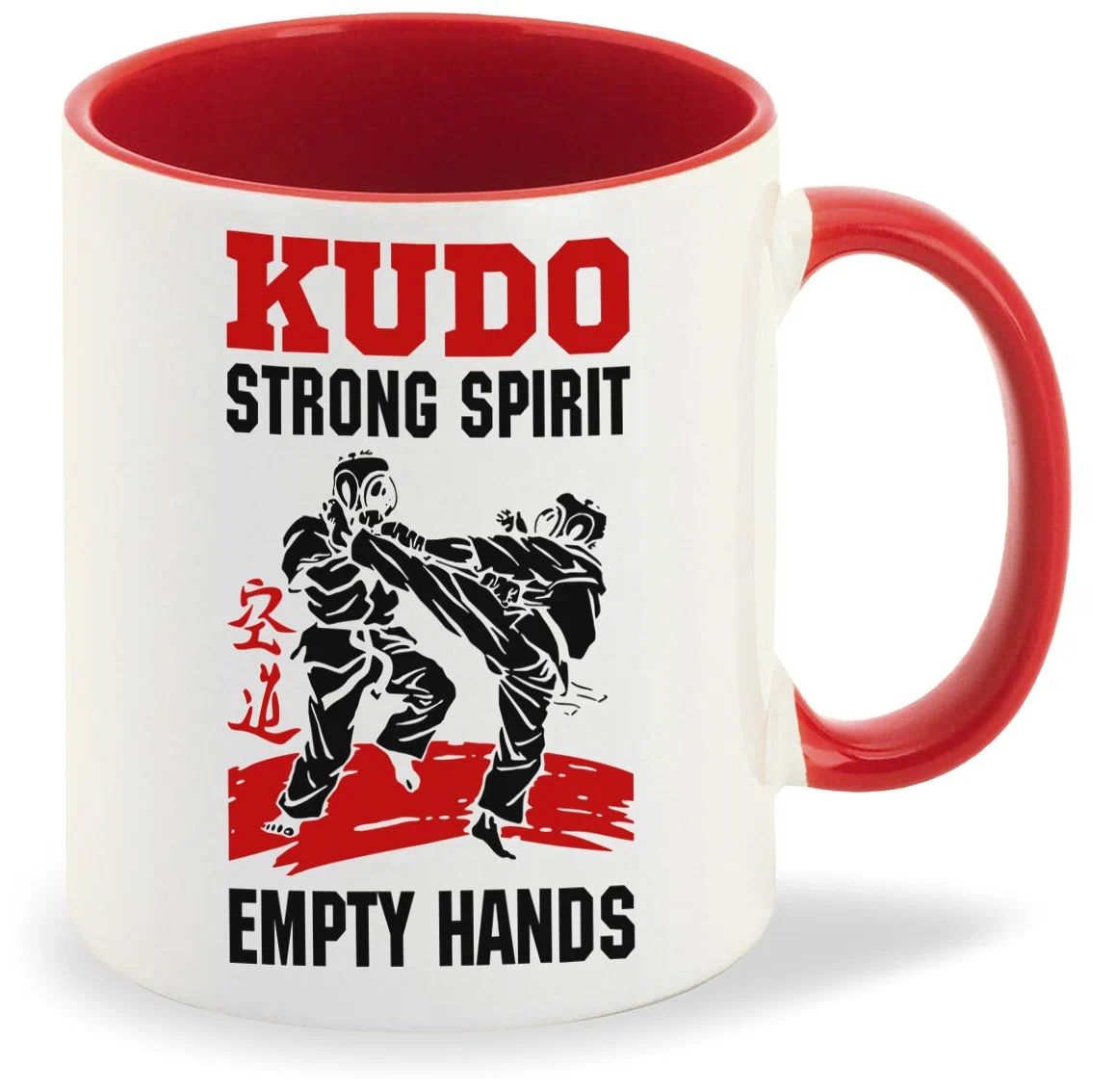 

Кружка CoolPodarok Kudo strong spirit empty hands