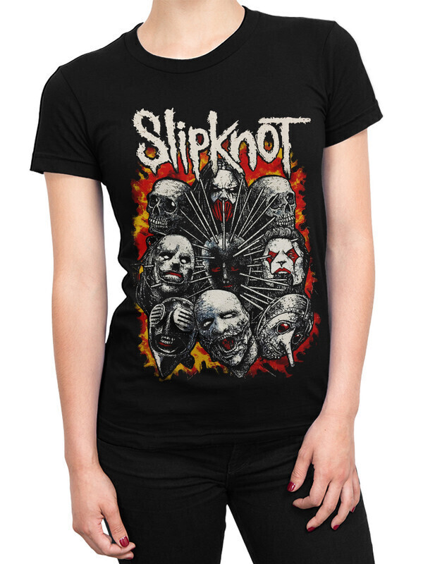 

Футболка женская Dream Shirts Slipknot 1000980-1 черная XS, Черный, Slipknot 1000980-1