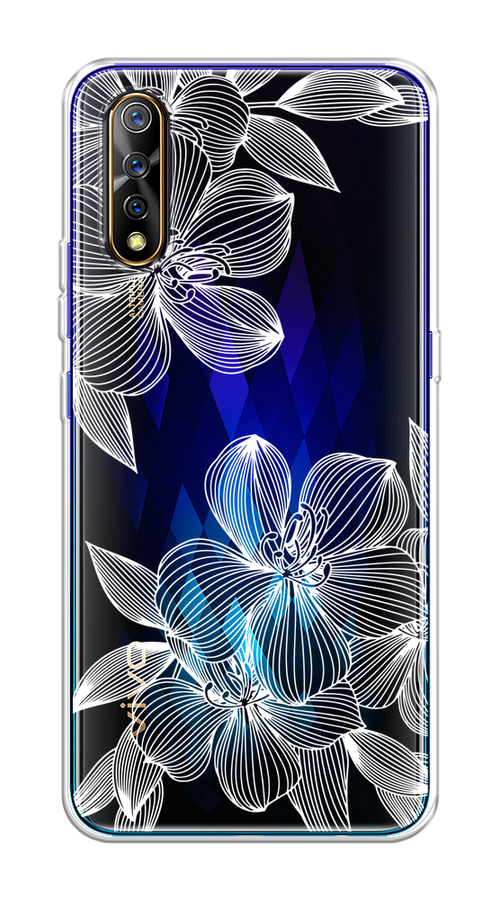 

Чехол на Vivo iQOO Neo/V17 Neo "Крокус", Белый;прозрачный, 262050-1