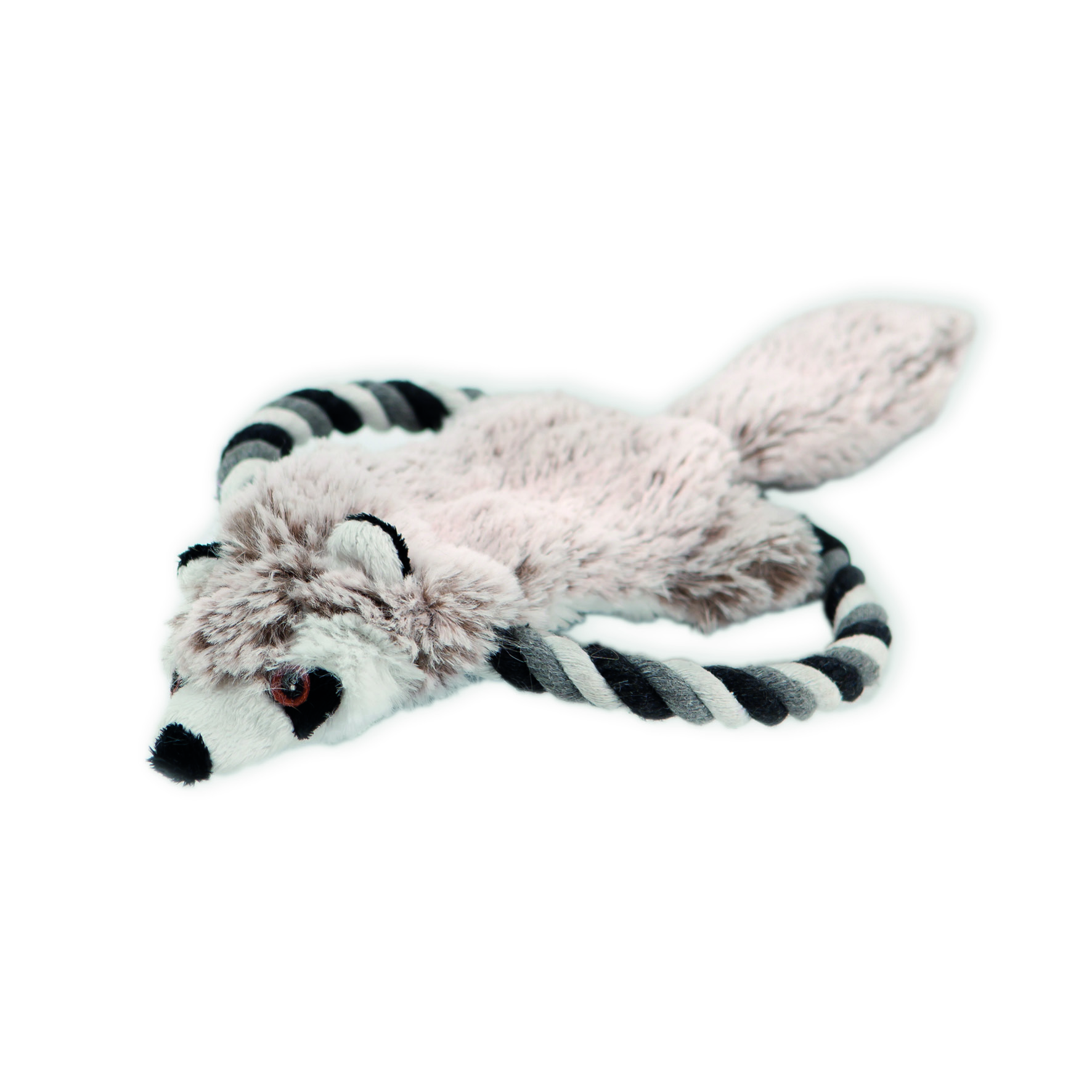 фото Мягкая игрушка, игрушка-пищалка для собак comfy ashty, серый, 31 см