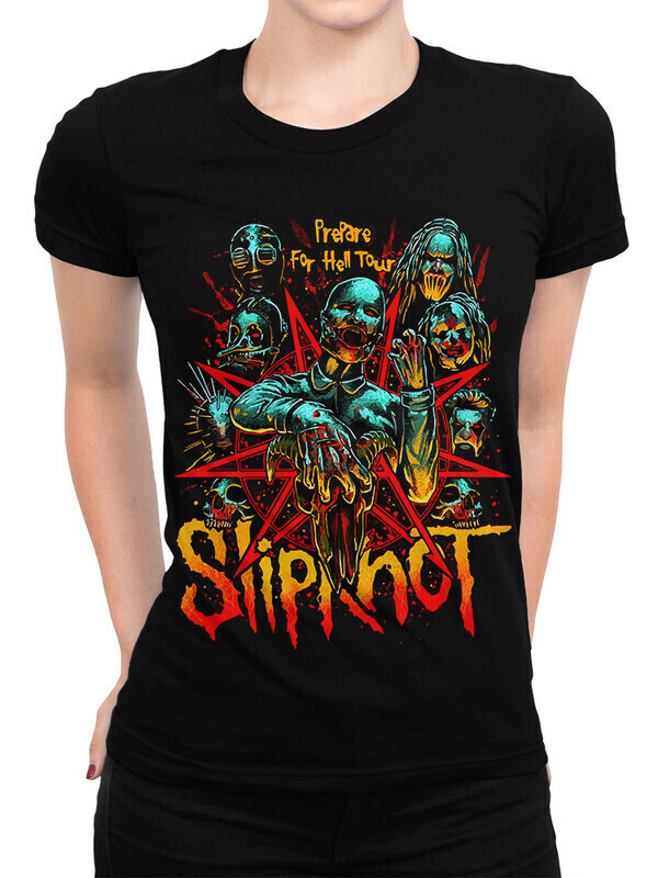 

Футболка женская Dream Shirts Slipknot 1000893-1 черная L, Черный, Slipknot 1000893-1