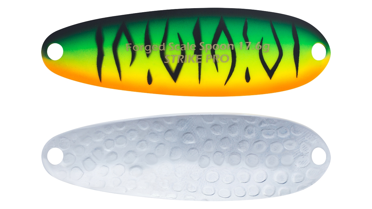 

Блесна колеблющаяся Strike Pro Forged Spoon A SST-018A, 4,3 г GC01S-Chrome 9925648, Forged Spoon A