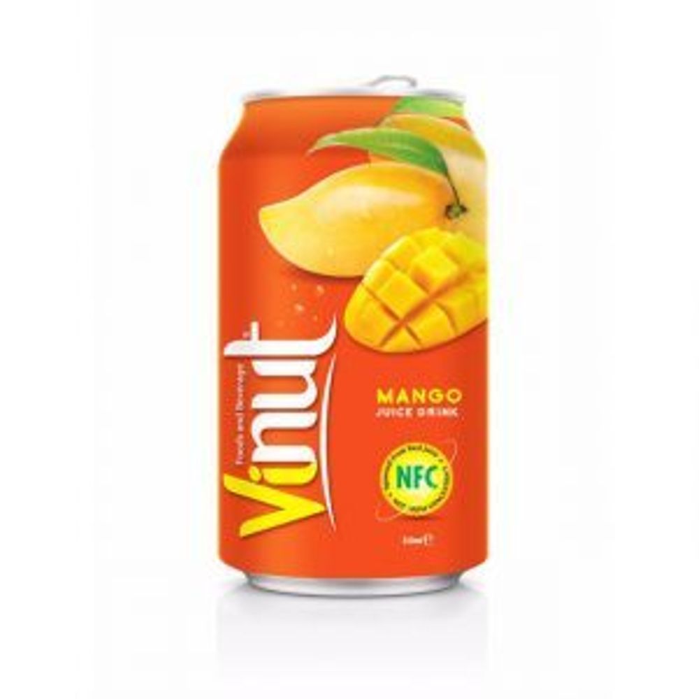 Газированный напиток с соком манго 330 мл
