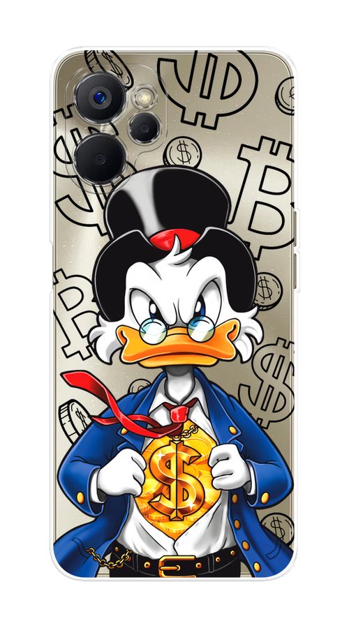

Чехол на Realme 9i 5G/10T 5G "Scrooge Goldman", Черный;белый;синий, 2514050-1