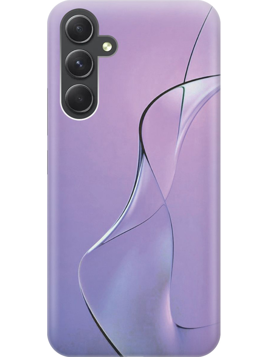 

Силиконовый чехол на Samsung Galaxy A54 5G с принтом "Сиреневый изгиб", Прозрачный;розовый;фиолетовый, 769297631