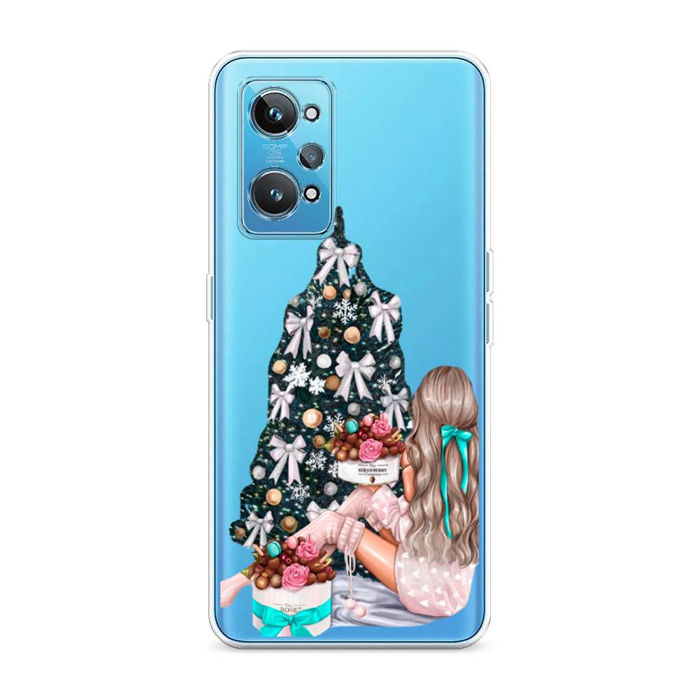 

Чехол на Realme GT 2 "New Year", Зеленый;бежевый;голубой, 258550-5