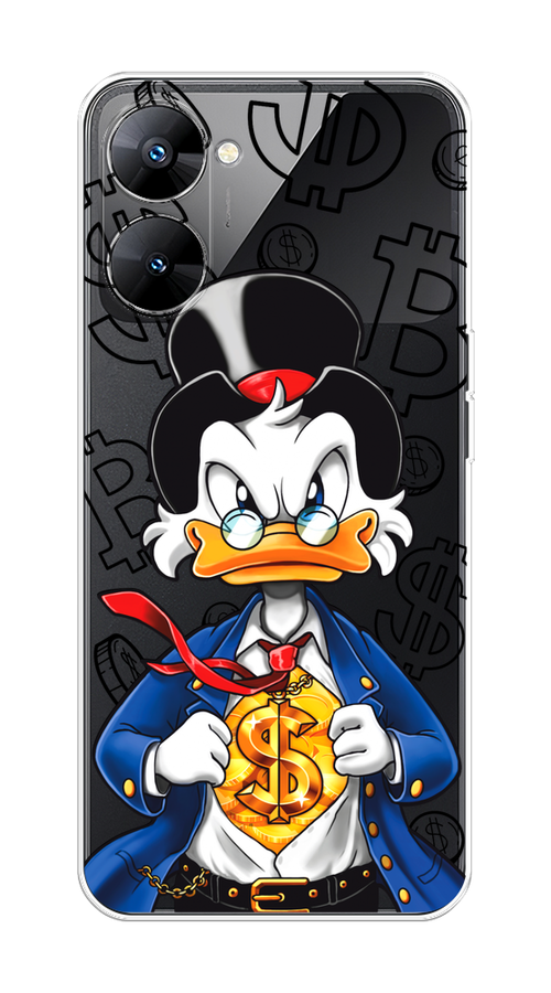 

Чехол на Oppo Realme V30 5G/V30T 5G "Scrooge Goldman", Черный;белый;синий, 2513550-1