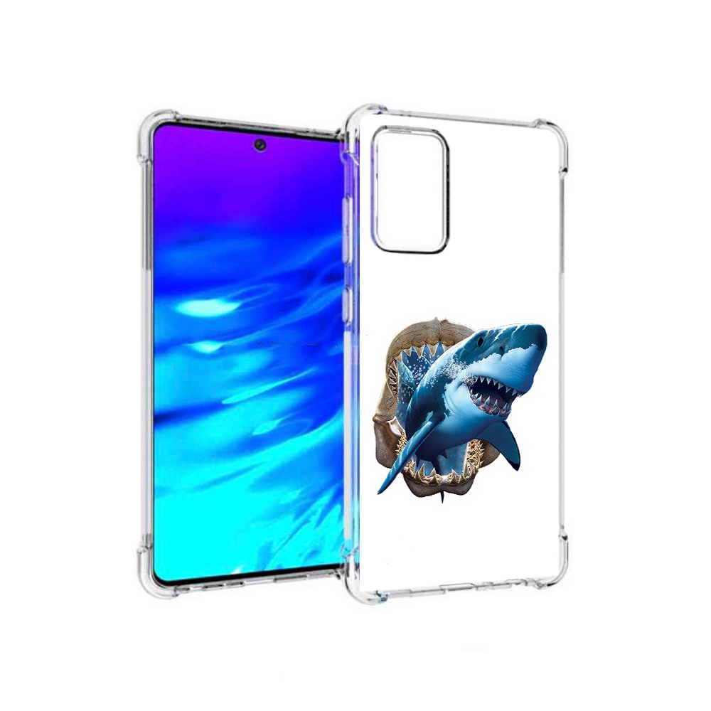 Чехол MyPads Tocco для Samsung Galaxy A72 челюсти (PT158633.553.675)
