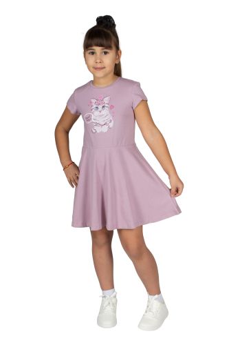 Платье детское BASIA Л3496-7940 сиреневый, 104