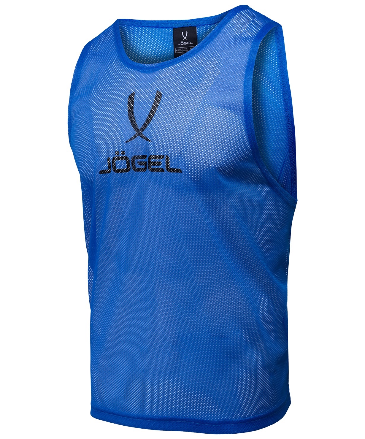 Манишка Jogel Training Bib сетчатая, синий, размер S, 1 шт.