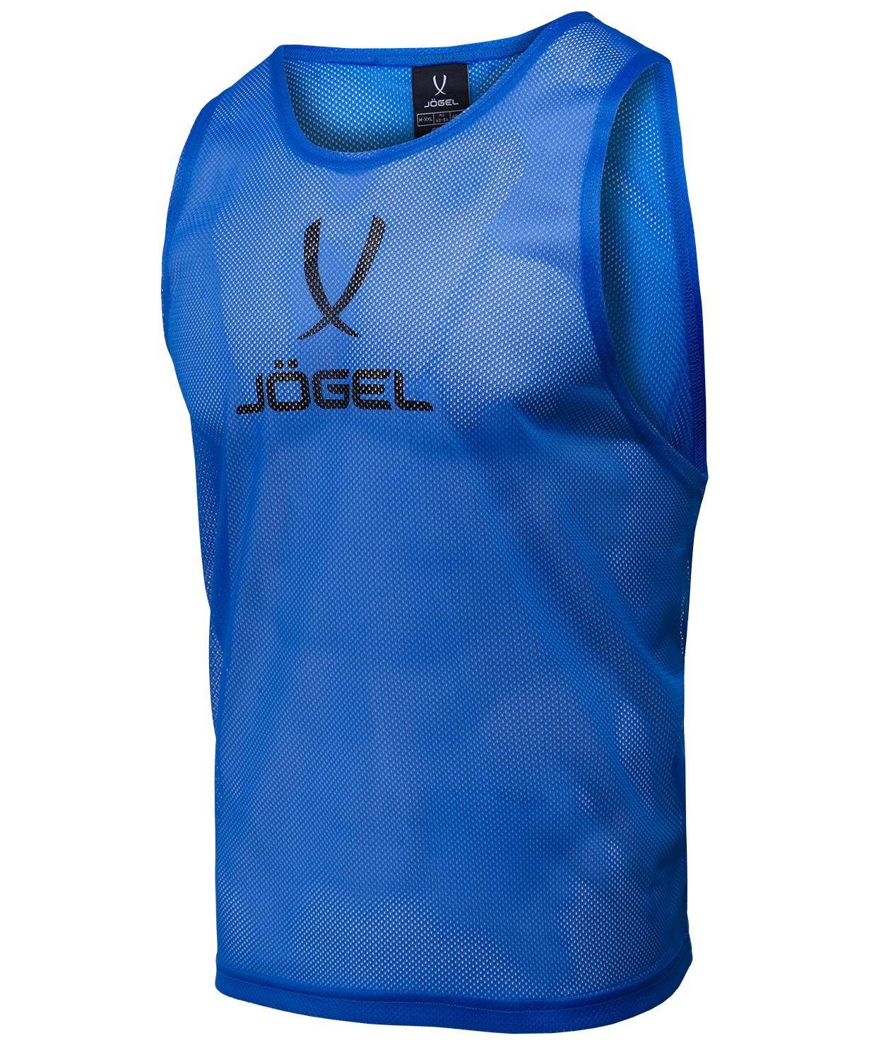 Манишка Jogel Training Bib сетчатая, синий, размер L, 1 шт.