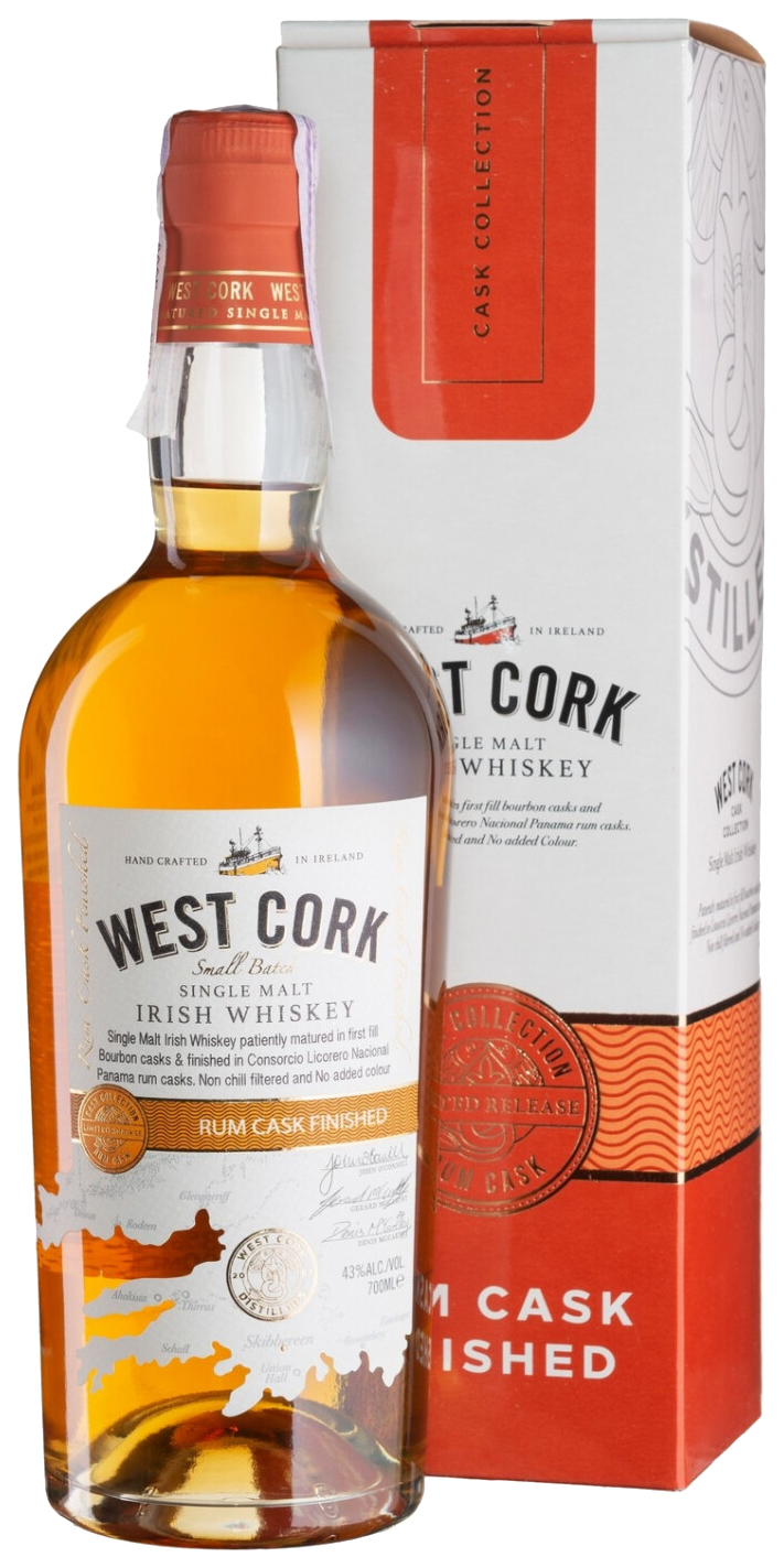 Whiskey west cork. Виски Вест Корк Бурбон 0.7. Вест Корк Бурбон Каск. West Cork виски. Виски "West Cork " Bourbon Cask, Gift Box, 0.7 л.