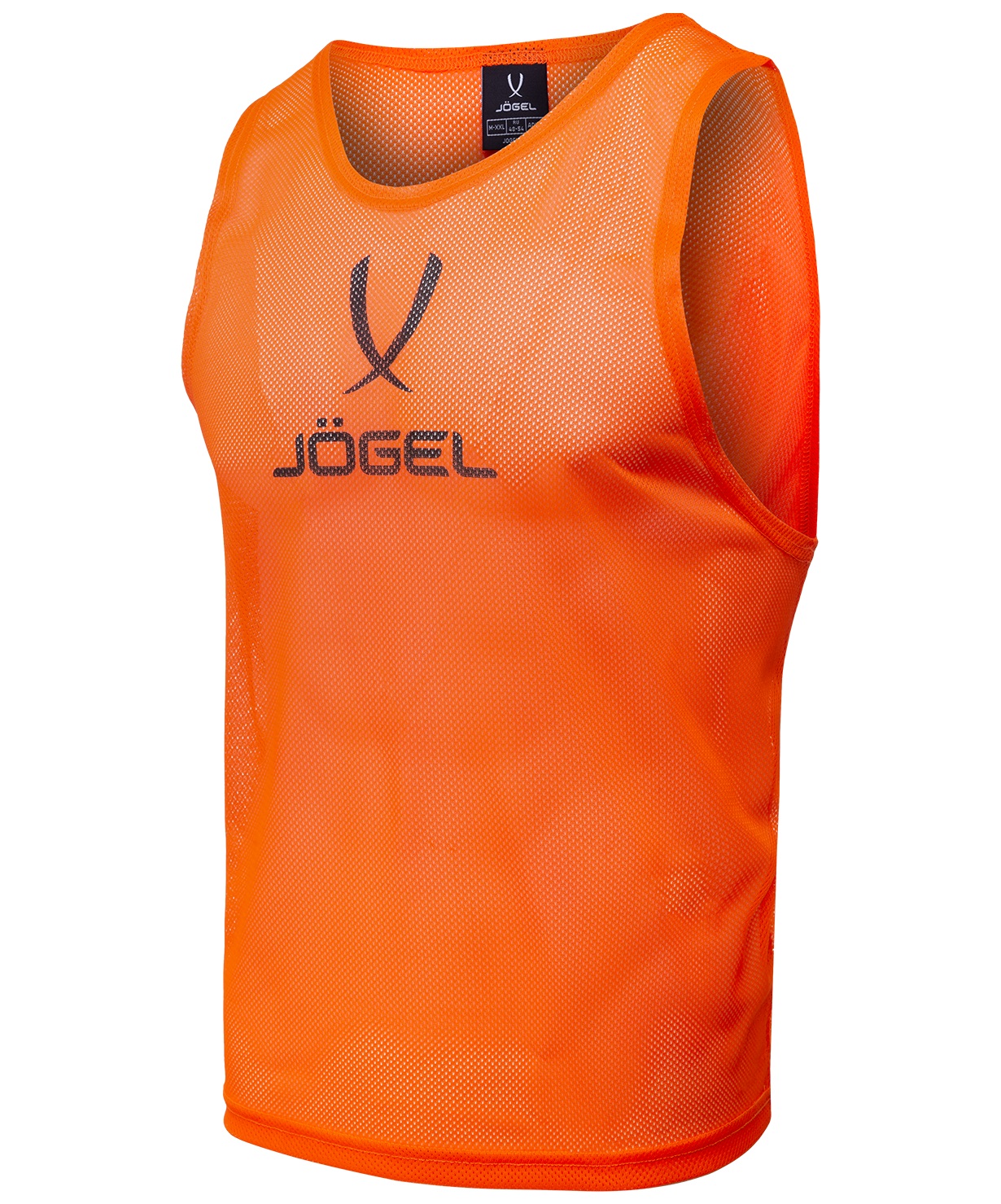 Манишка Jogel Training Bib сетчатая, оранжевый, размер S, 1 шт.