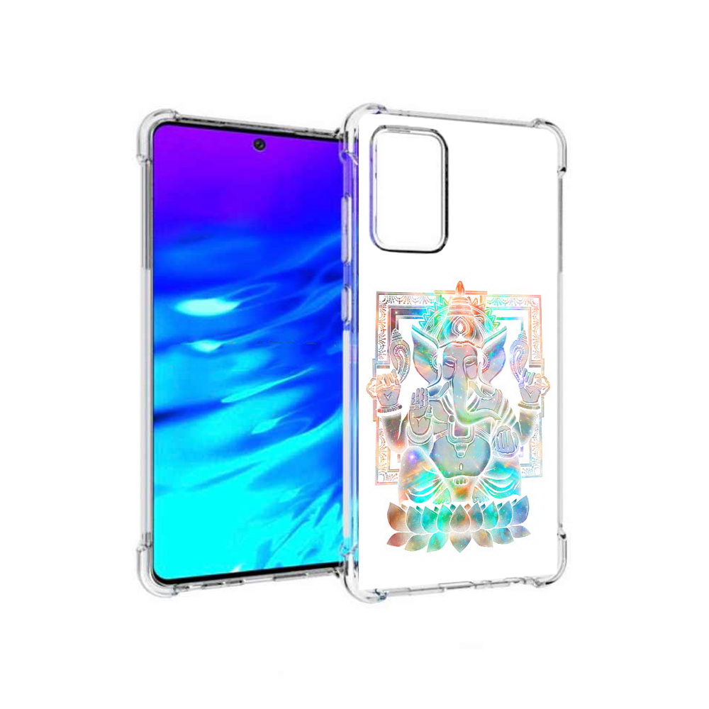 

Чехол MyPads Tocco для Samsung Galaxy A72 умный слон (PT158633.553.654), Прозрачный, Tocco