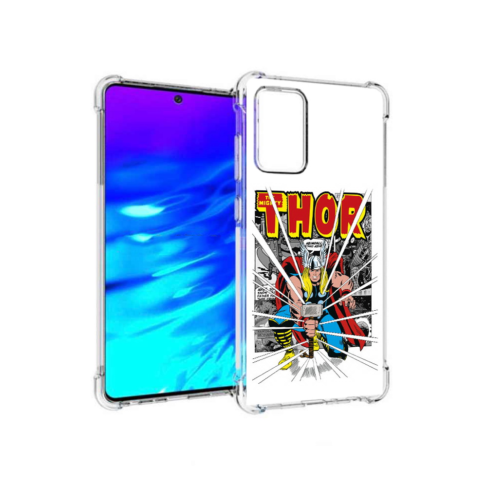 

Чехол MyPads Tocco для Samsung Galaxy A72 тор рисунок (PT158633.553.647), Прозрачный, Tocco