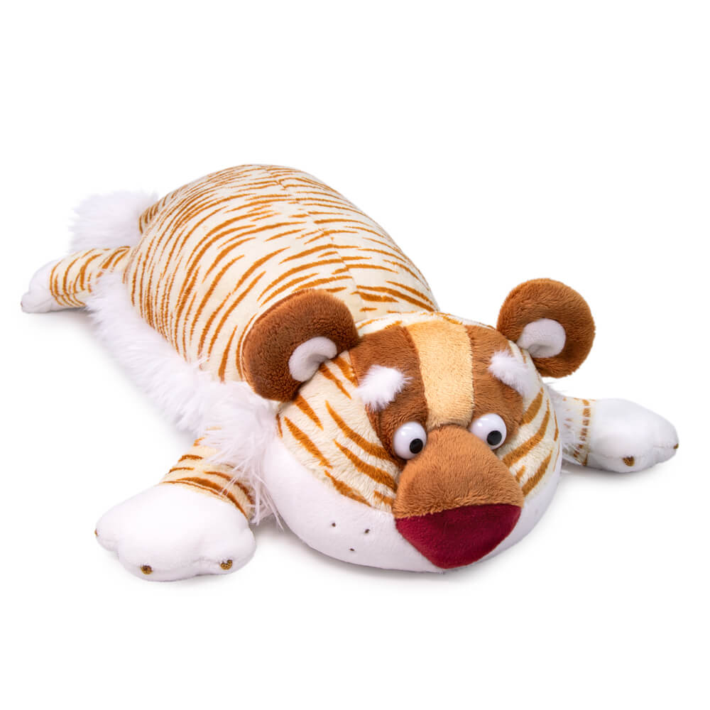 фото Мягкая игрушка-подушка budi basa тигр рони, 46 см