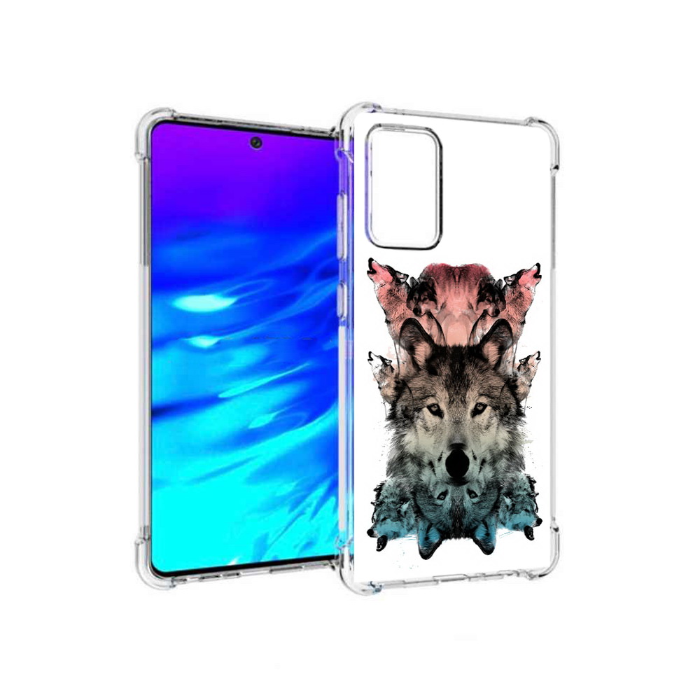 

Чехол MyPads Tocco для Samsung Galaxy A72 стая (PT158633.553.624), Прозрачный, Tocco