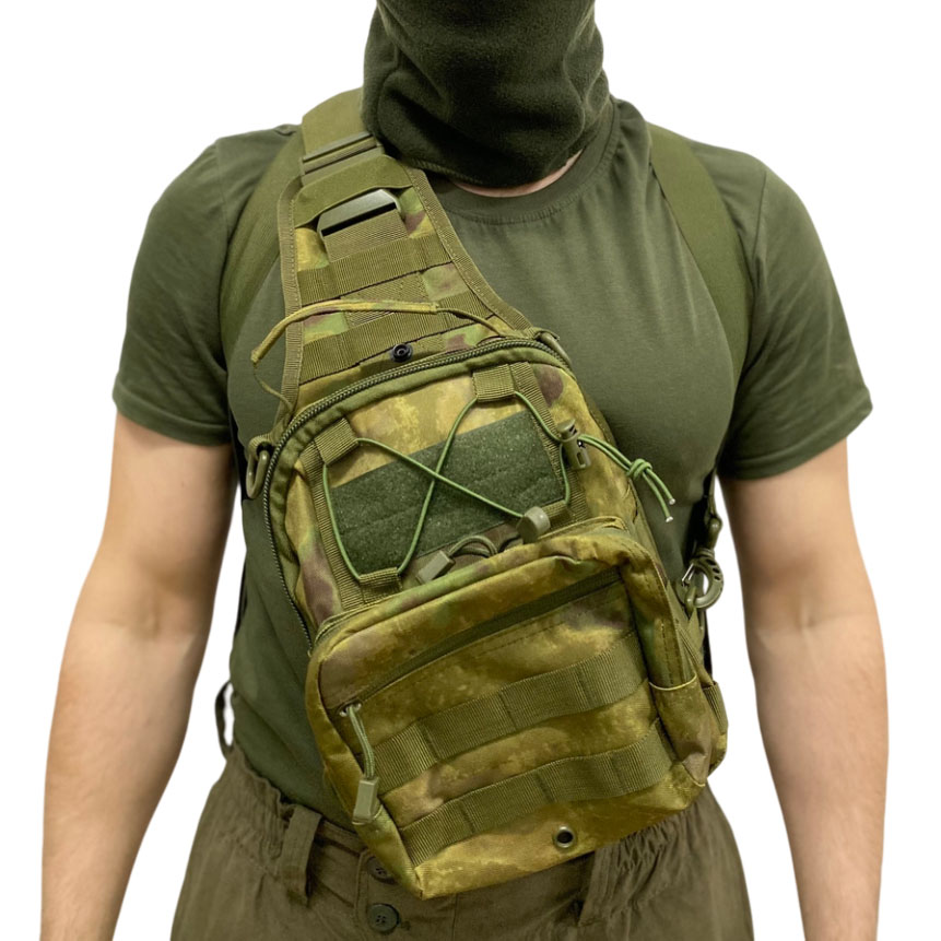 

Тактическая плечевая сумка / мох, Зеленый, Tactical Bag