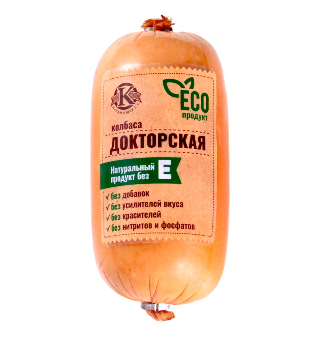 

Колбаса Карамышев Докторская Эко вареная 350 г