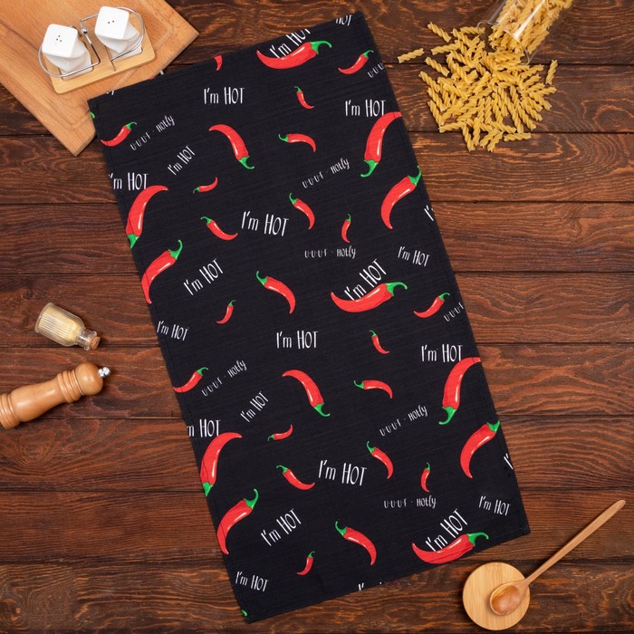 

Полотенце "Этель" Pepper 40х73 см, 100% хлопок, репс 210 г/м2