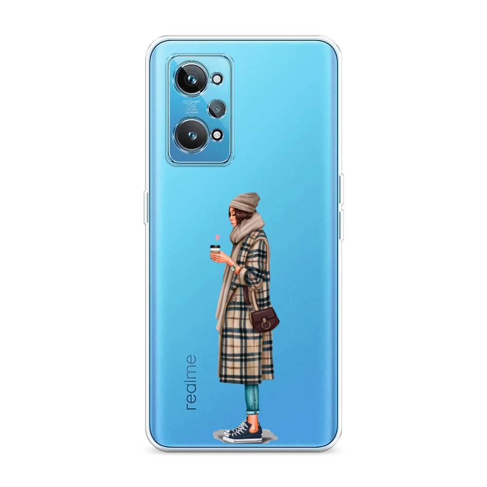 

Чехол на Realme GT 2 "Утренний кофе", Коричневый;бежевый, 258550-6