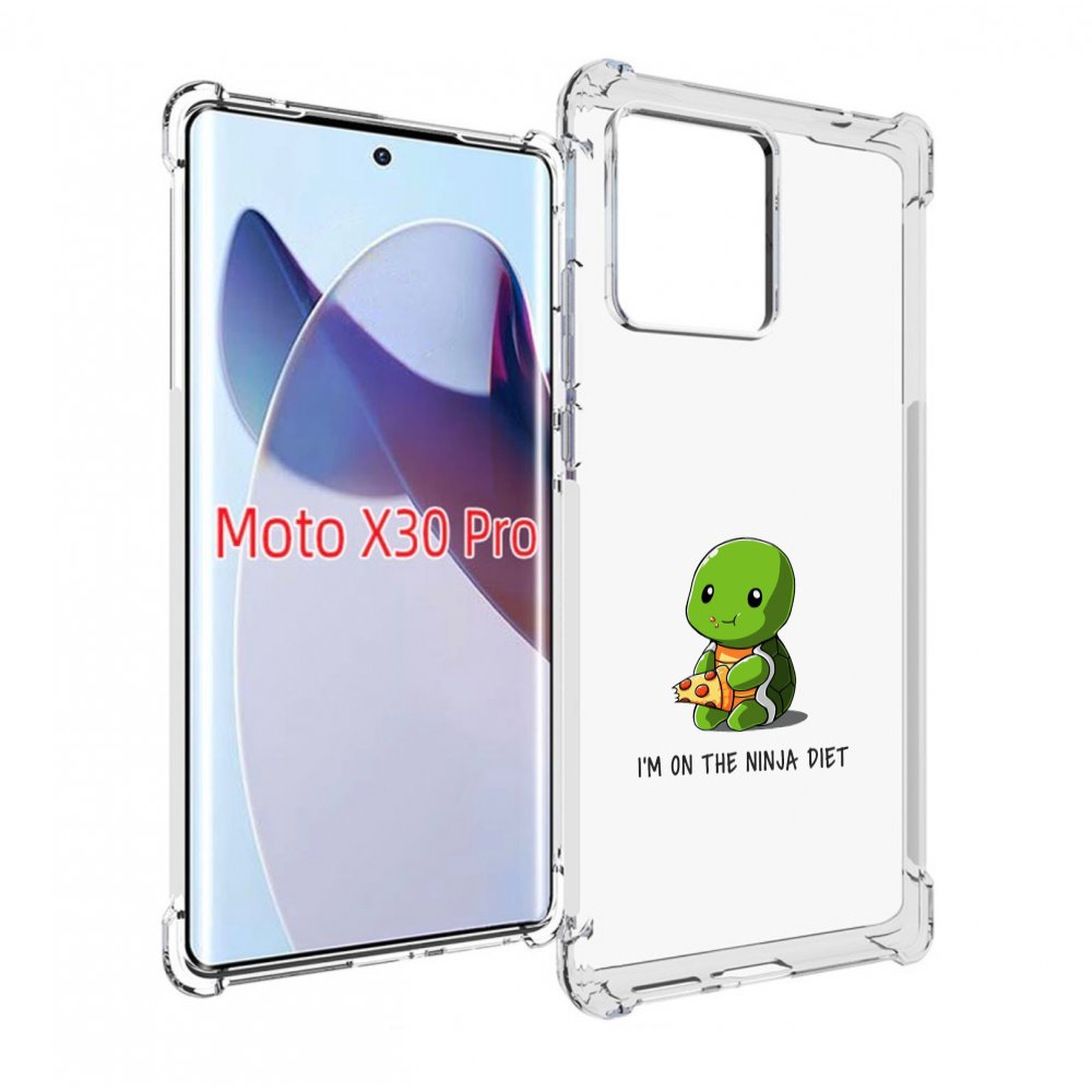 

Чехол MyPads Ниндзя-диета для Motorola Moto X30 Pro, Прозрачный, Tocco